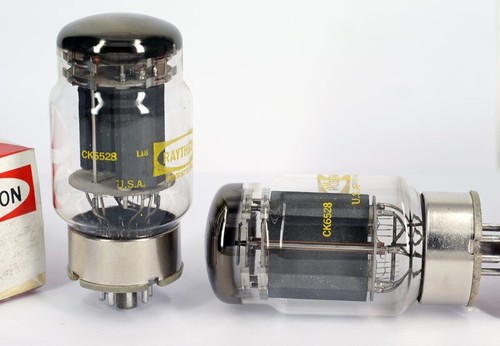 PAIR Ck6528/6528 RAYTHEON NOS Tube Röhre Valve 진공관 真空管 Valvola 电子管 Lampe Valvula - Picture 3 of 3