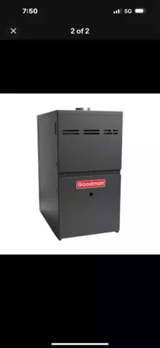 80,000 BTU Furnace, 80% Efficiency, 2 Stage Burner, 1600 CFM, Multi-Speed, ECM
