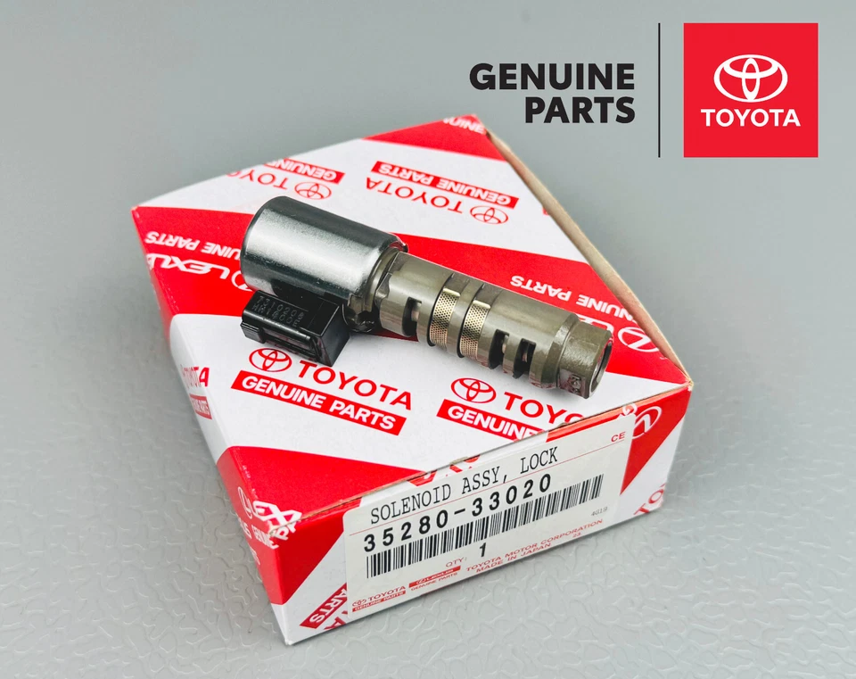 Solenoide de control de bloqueo genuino Toyota Camry Highlander RAV4 Sienna 35280-33020 Foto 2 de 4