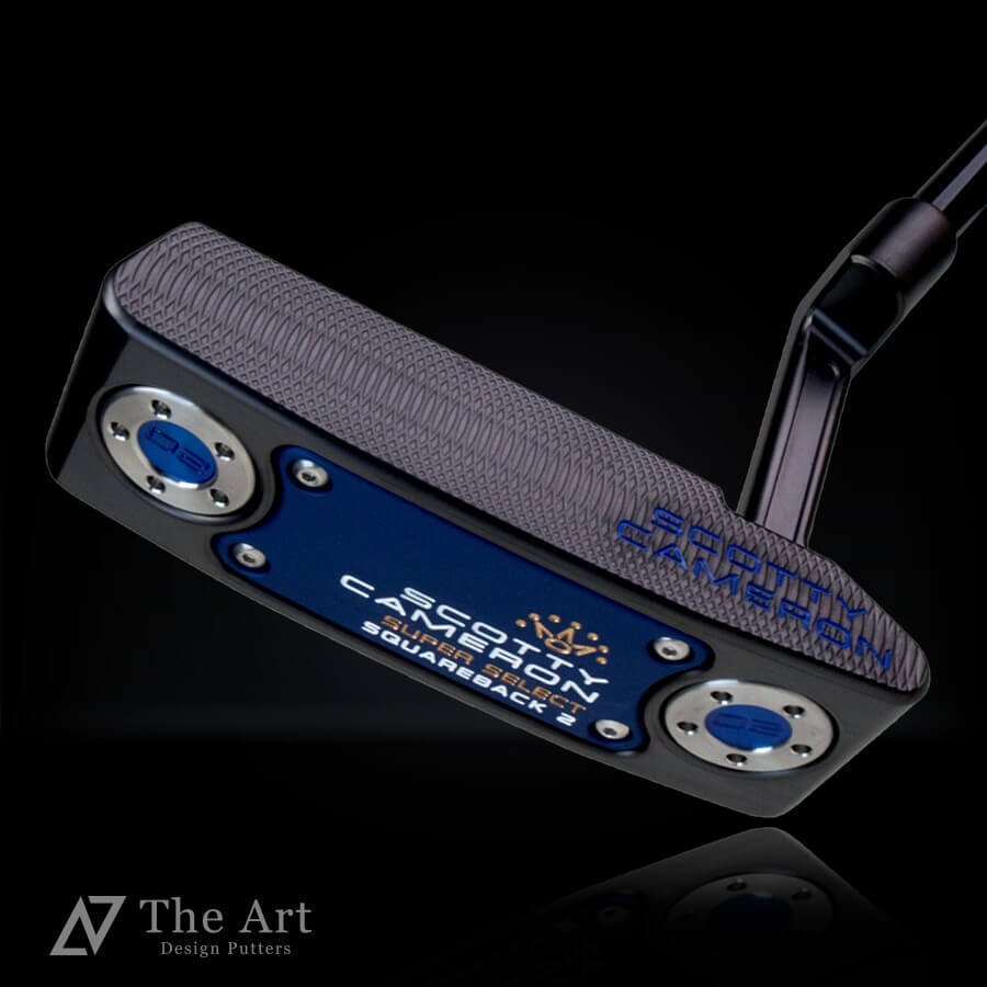Scotty Cameron 2023 Super Select Square Back 2 Gloss Black