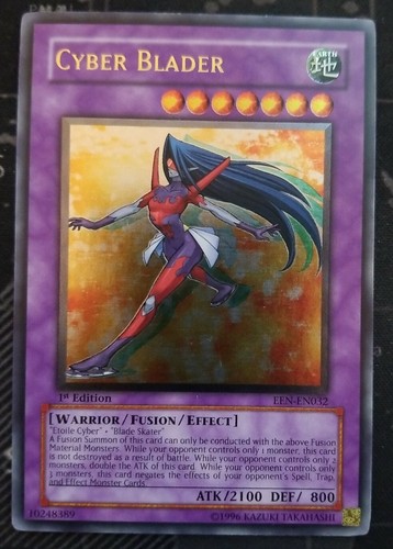 Cyber Blader EEN-EN032 Ultimate Rare 1st Edition Yugioh NM - Picture 1 of 2