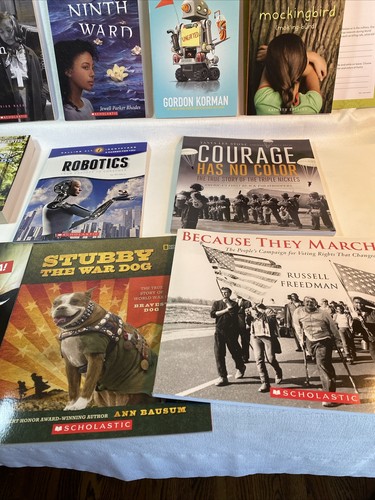 NEW SCHOLASTIC Book Set Of 10 Fiction/NonFiction Grade 7-9 - Picture 17 of 17