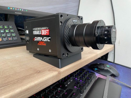 Angled Rig or Desk Mount for Simagic Alpha Mini, Moza R9 and R12 - Picture 9 of 13