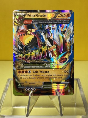 Ultra Rare Pokemon NEW NM//M Primal Groudon 86//160 Primal Clash