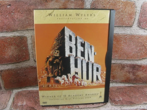 Ben-Hur (DVD, 2001) Classic 1959 Oscar Winner Charlton Heston MGM Religious Film