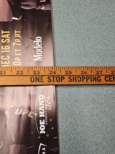 UFC 296 Edwards vs Covington Promo-Poster - Bild 8 von 8