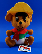 Vintage 1970s NOS Looney Tunes Speedy Gonzales Fun Farm 7" Plush Toy NWT 1973