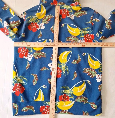 Polo Ralph Lauren Hoodie Floral Lspohoodm3 Fleece Men's Medium - Picture 9 of 12
