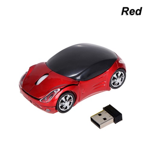 LED Lighting Gaming 2.4GHz Mice Wireless Mouse 3D Car Shape For PC Laptop - Picture 14 of 18
