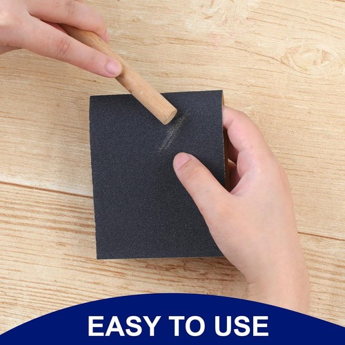 72pcs Sand Paper Sanding Sheets Assorted Auto Wet Dry Wood Car Metal 120-3000 - Picture 6 of 7