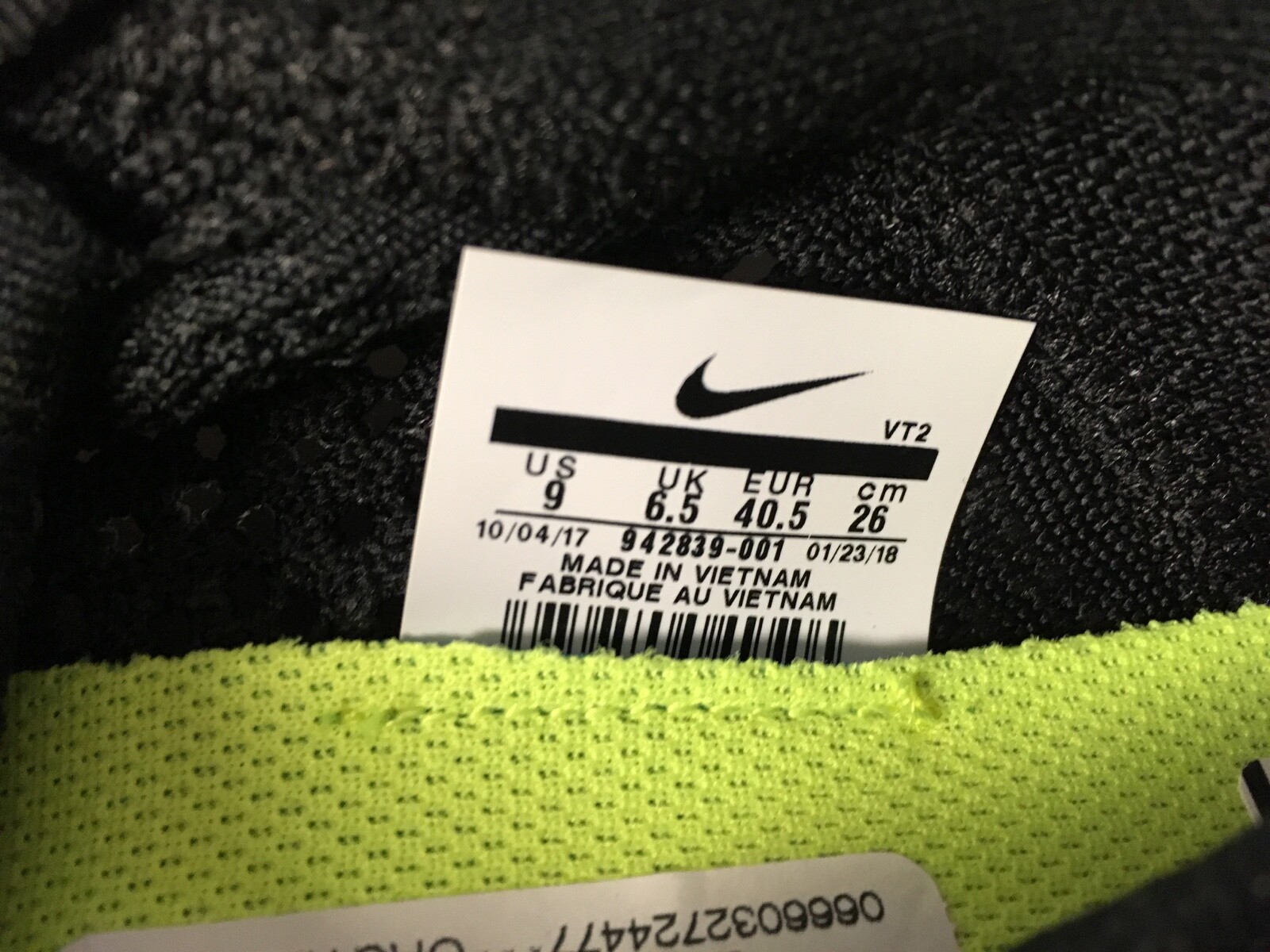 Nike Nike Nike 9.5 Womens Track shoes Running 942839-001 87a4d1 Nike Nike Nike 9.5 Womens Track shoes Running 942839-001 87a4d1