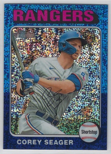 2024 Topps Heritage Chrome Blue Sparkle Refractor ~ Complete Your Set ~ You Pick - Picture 53 of 62