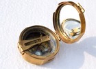 Brunton Nautical Brass Compass with Sighting Mirror-with Traditional Design Gift