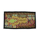 Vintage Embroidered Patchwork Indian Bedroom Bohemian Tapestry Wall Hanging Ap