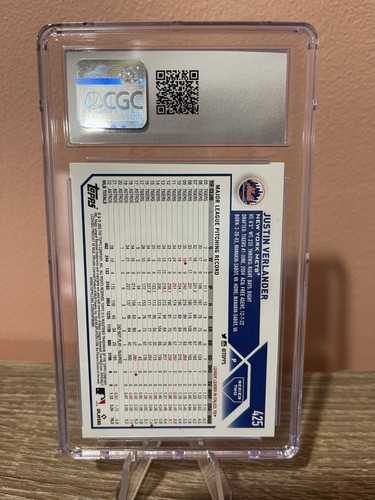 2023 Topps Series 2 - #425 Justin Verlander - Mint 9 - Picture 2 of 2