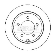 2x Brake Discs Pair Solid For Jeep Compass 2.2 CRD 4x4 Rear 2AMV5515AA