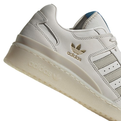 adidas ORIGINALS FORUM LOW MEN'S TRAINERS SNEAKERS OFF WHITE RETRO BASKETBALL OG - Picture 6 of 8