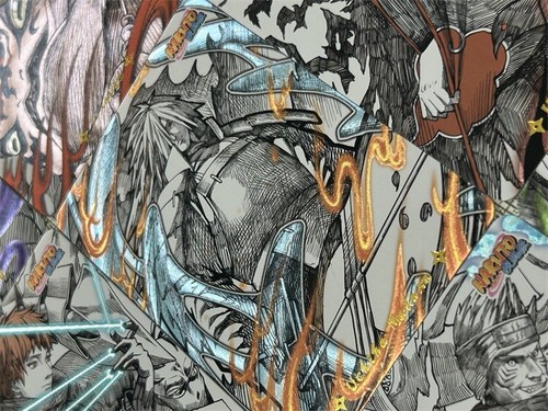 22×Naruto Doujin Card Black White Series Goddess Stroy Waifu Custom Holo Foil - Picture 7 of 10