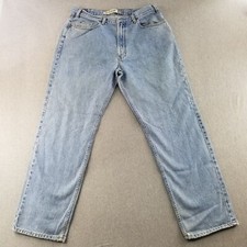 Gap Jeans Men's Size 38x32 Light Wash Vintage 100 Cotton Nice Loose Fit Nice