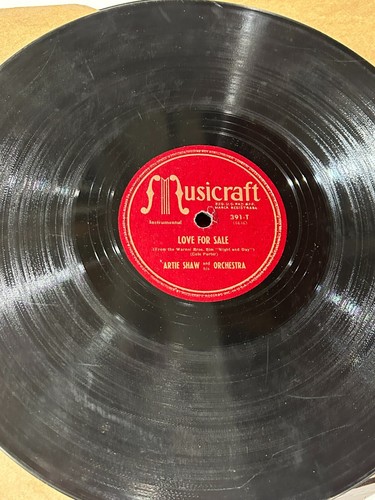 Vintage 1946 78rpm Album. Artie Shaw Plays Cole Porter. 4 Album Set. Musicraft - Imagen 9 de 12