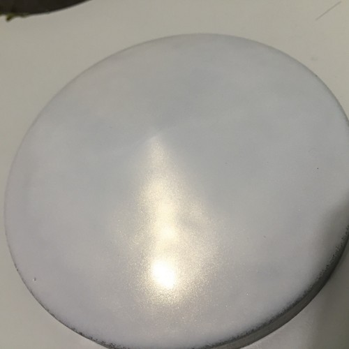 High Gloss METALLIC WHITE powder coating, 1Lb/450g - Picture 4 of 9