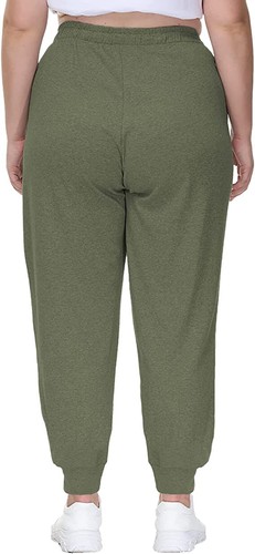 NEW Gboomo Womens Plus Size 2X Sweatpant Loose Athletic Jogger Pants High Waist - Picture 6 of 8