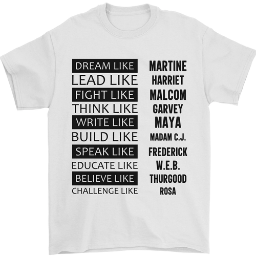Dream Como Negro Vive Matter Historia Mes Camiseta Hombre 100% Cotton - Imagen 28 de 96