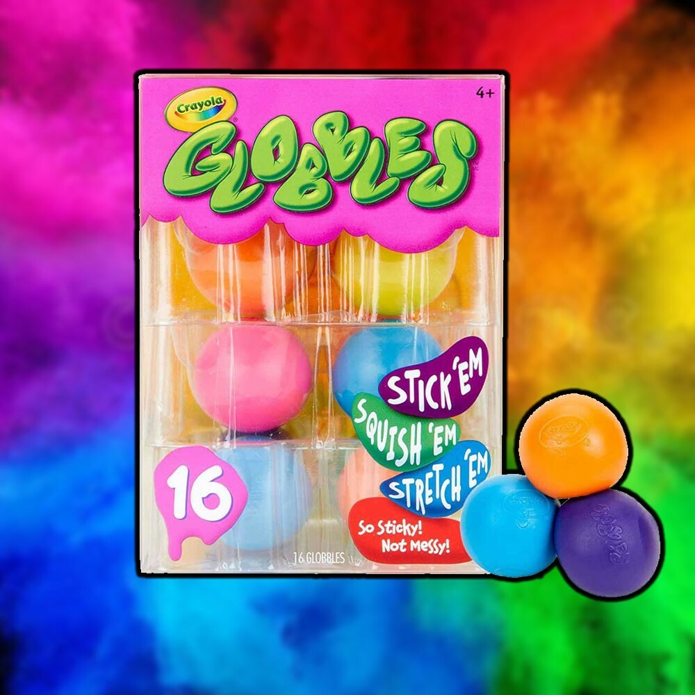 Crayola Globbles 6 Pkg Assorted Colors