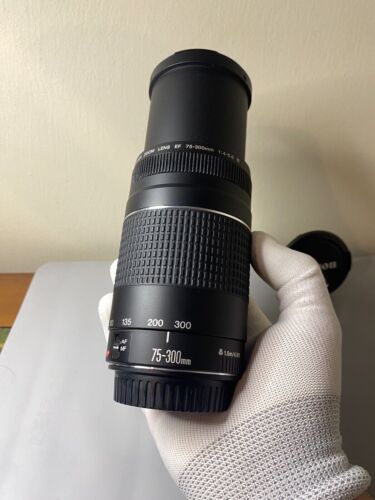 Canon EF Zoom 75-300 F4-5.6 III Telephoto Lens - Boxed - Spares & Repair - Picture 6 of 14