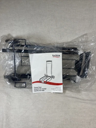 Britax Kid Car Seat Travel Cart Adjustable Fold Fits Airplane Bin New No Box - Picture 1 of 3