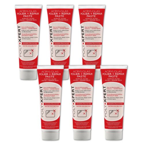 PolyXpert Polier + Repair Paste 75ml Tube f. Acrylglas Kunststoff von BurnusCare - Bild 5 von 6