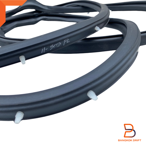 SELLO RESISTENTE PUERTA DELANTERA TRASERA PARA NISSAN SENTRA SUNNY B13 BERLINA 4 PUERTAS 90-94 - Imagen 6 de 11