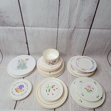 Vintage misc. Chilton play toy dishes and 1 unbranded 30 pieces total