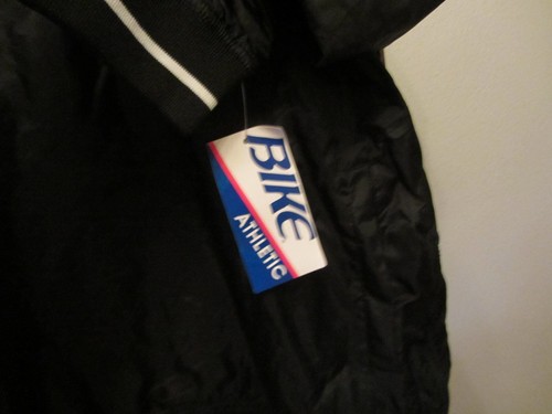 BIKE Vintage Windbreaker Pullover V-Neck SIZE XL Black New with Tags Long-Sleeve - Picture 6 of 10