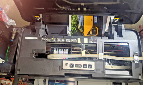 Epson Artisan 1430 Inkjet Printer In Good Working Condition w/ CISS System