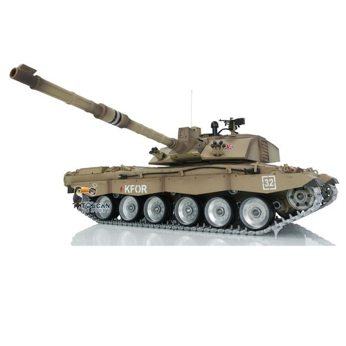 Henglong Control Remoto Challenger II 7.0 Tanque 3908 1/16 360° Torreta Humo BB IR - Imagen 4 de 12