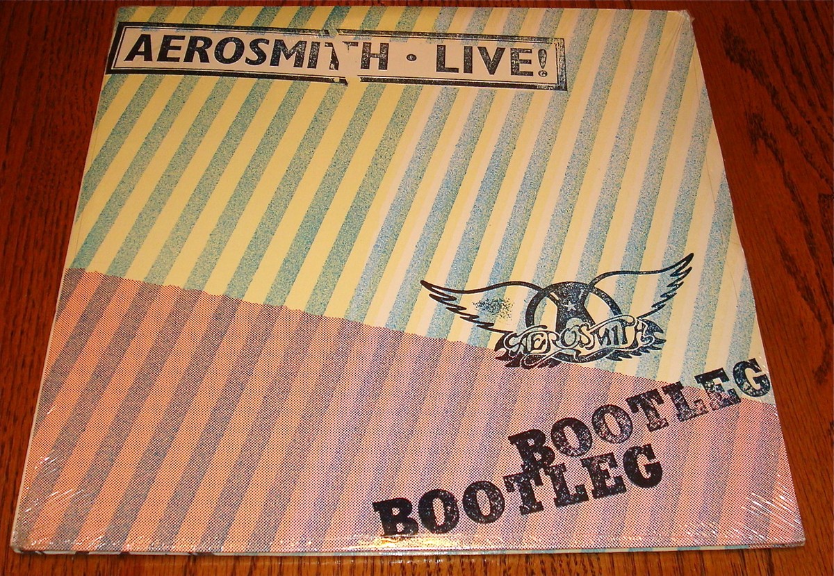 AEROSMITH LIVE ~ BOOTLEG ~ 2-LP SET 12