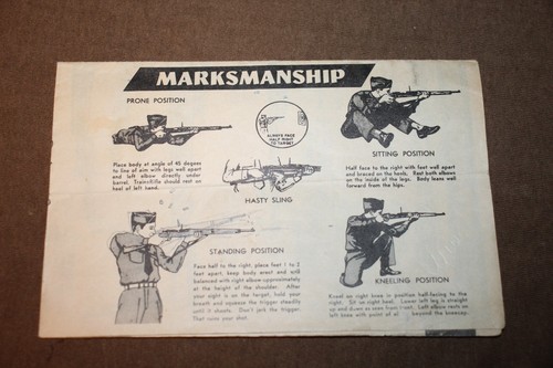 Original Vintage Guide for Trainer Rifle from Parris MFG Co Savannah, Tennessee - Picture 6 of 6