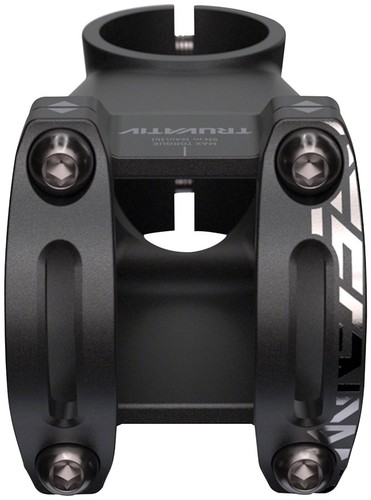 TruVativ Descendant 60mm Alloy Flat MTB Stem | 35mm Clamp, 0 Angle, Black - Picture 3 of 3