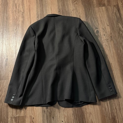 Levi Strauss & Co Black Levi's Black 2-Button Blazer Jacket Men's Small 36R - Picture 2 of 6