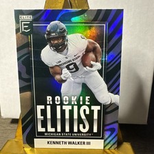 2022 Panini Donruss Elite - Rookie Elitist Kenneth Walker III #RE-8 (RC)