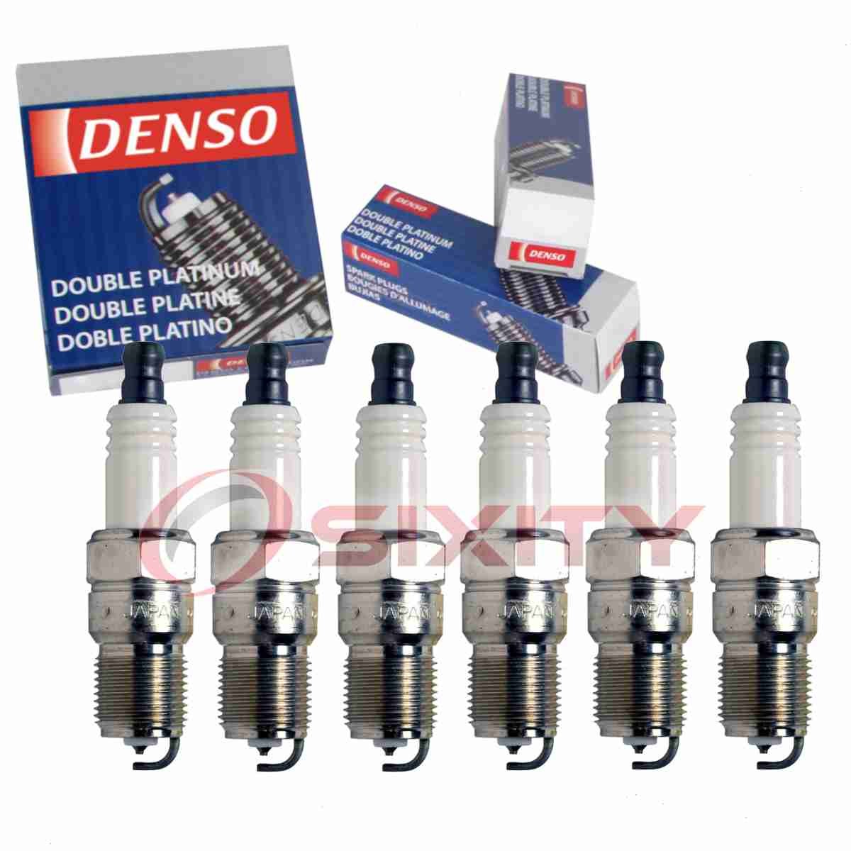 6 pc DENSO 5070 Spark Plugs for ZZN2-18-110D ZZN2-18-110 XR842795 XR819660 fz