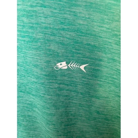 Camisa Pullover Silver Bait Performance Pesca Cuarto Cremallera XL Verde Foto 4 de 4