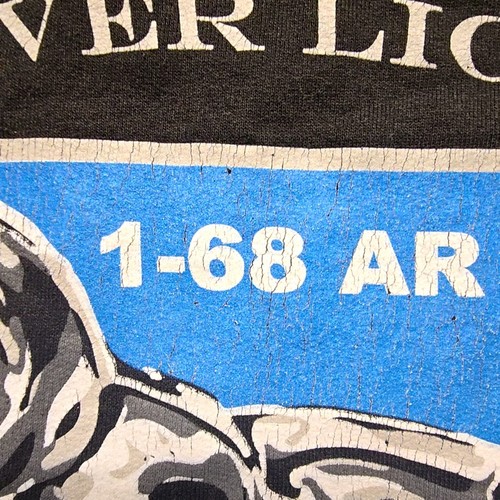 Iron Brigade 68th Armor Regiment Hoodie S schwarz silber Löwen Militär Grafik - Bild 3 von 9