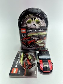 Lego Racers 8120 8122 8148 8149 8150 8193 Lot 2008-2009 Series cars glow AS-IS