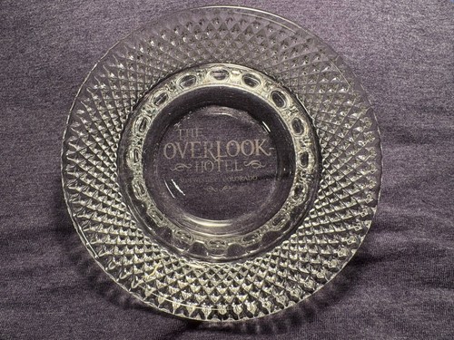 The Overlook Hotel Sidewinder Colorado The Shining Cut Glass Ashtray