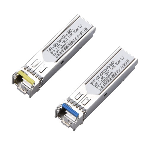 1 Pair 1.25G Single-Mode 1000BASE BiDi 1310nm/1550nm 3km LC Simplex Connector s - Zdjęcie 7 z 13