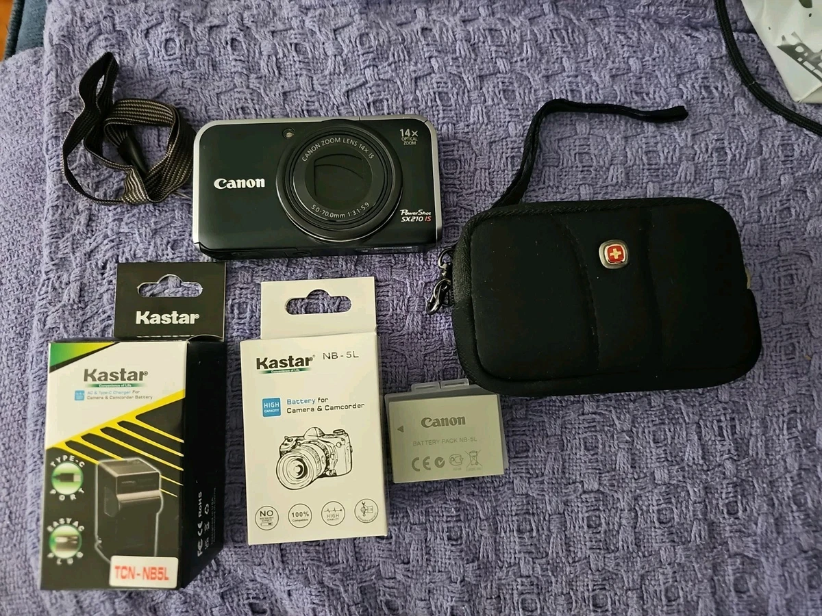Preços baixos em Canon Powershot sx210 is | eBay
