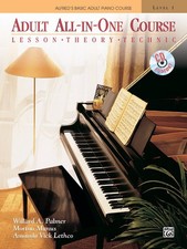 Alfred's  Adult All-In-One Piano Course Level 1, Book & CD
