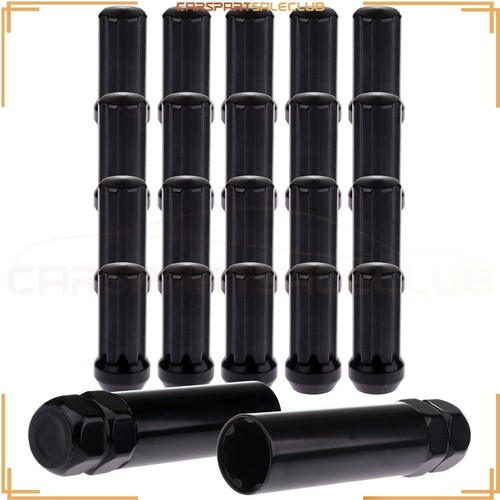 20pcs 7 Spline Lug Nuts 9/16-18 w/2 Keys For Dodge Durango 2004-2009 - Picture 3 of 7